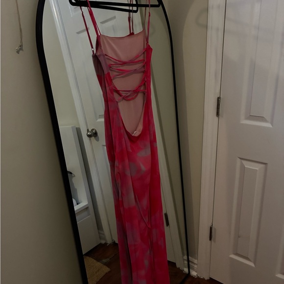 Peppermayo Vibrant Pink Maxi Dress - Picture 4 of 6